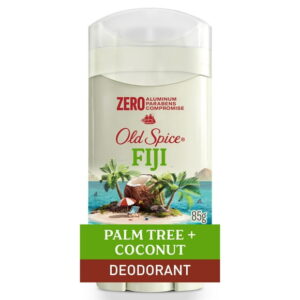 Old Spice Men's Deodorant Aluminum-Free Fiji with Palm Tree, 24/7 Lasting Freshness, 85 g