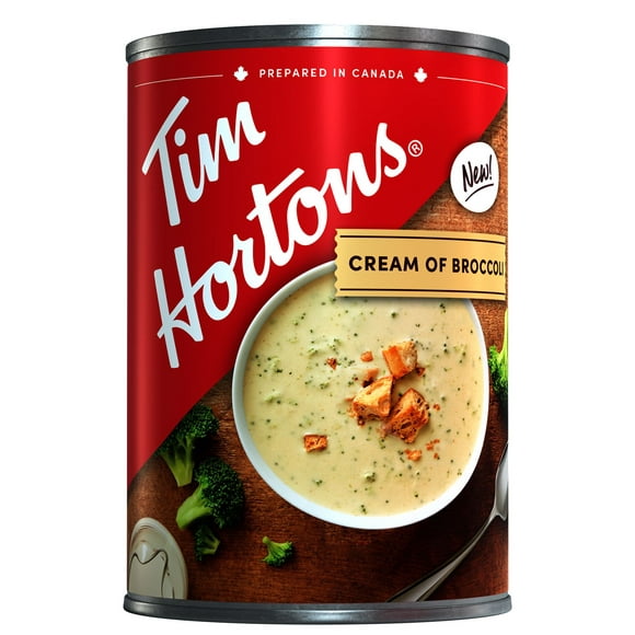 TIM HORTONS CREAM OF BROCCOLI, 540 ML