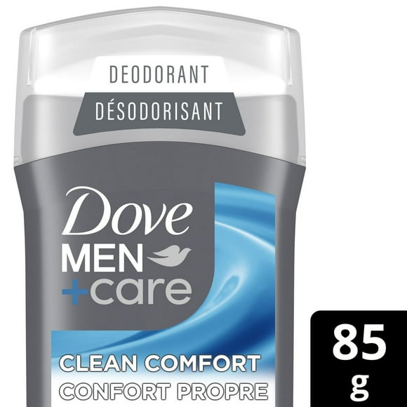 Dove Men+Care Deodorant Stick aluminum-free deodorant formula for 72H protection Clean Comfort with ¼ moisturizing cream, 85 g