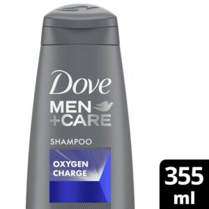 Dove Men Care Oxygen Charge Shampoo, 355 ML Shampoo