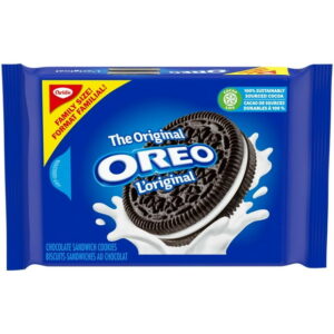 OREO Original Chocolate Sandwich Cookies, Family Size, 439 g