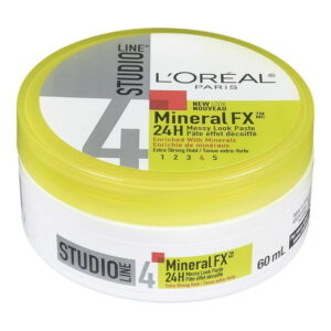 L'Oréal Paris Studio Line Mineralfx 24H Extra Strong Hold Messy Look Paste, 60 mL, 60 mL