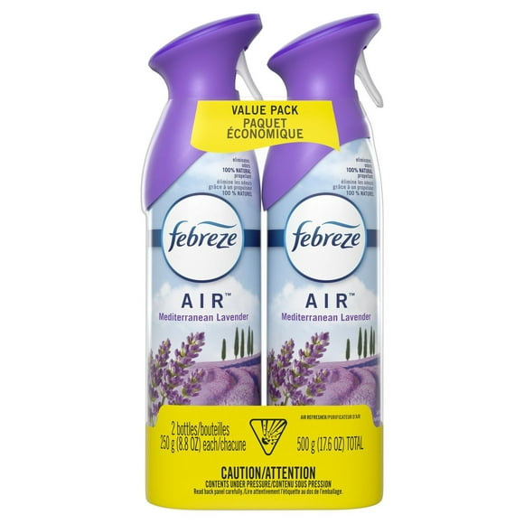 Febreze Odor-Eliminating Air Freshener, Mediterranean Lavender