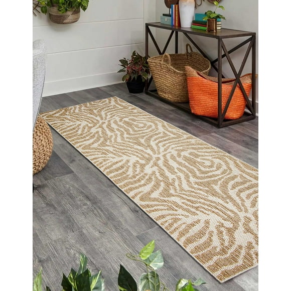 ECARPET Jute Style Area Rug for Bedroom, Living Room, Dining Room Zendaya Collection