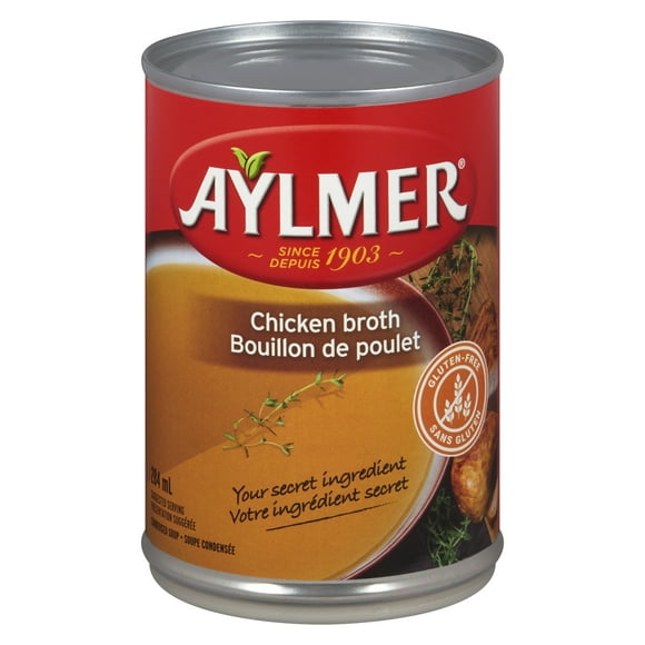 AYLMER CHICKEN BROTH, Aylmer Chick Broth 284ml