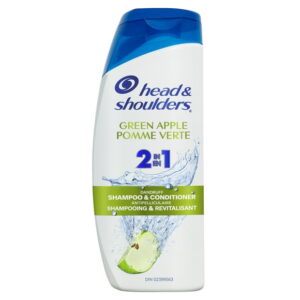 Head & Shoulders Green Apple 2-in-1 Shampoo + Conditioner, 613ML