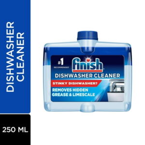 Finish Dual Action Dishwasher Cleaner, Original, 250 ml, Fight Grease & Limescale, 250 mL