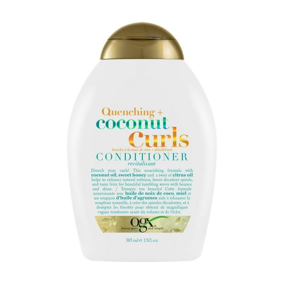 OGX Quenching + Coconut Curls Conditioner, 385mL