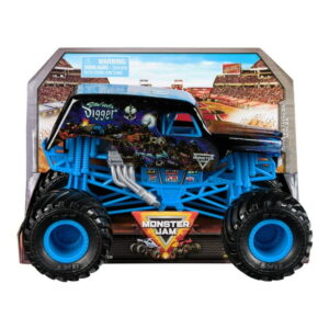 Monster Jam, Official Son-Uva Digger Monster Truck, Collector Die-Cast Vehicle, 1:24 Scale, Kids Toys for Boys and Girls Ages 3 and up