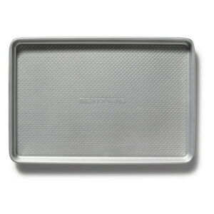The Rock Wave Large Baking Sheet, Rectangular 11" x 17", Heavy Gauge Carbon Steel Construction, Non-Stick, No PFAS, No PFOA, ROCK 11X17" BK SHEET