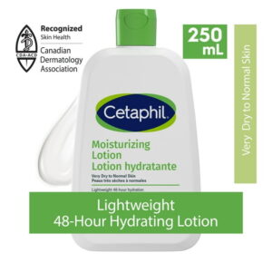 Cetaphil Moisturizing Lotion | Hydrating Body Lotion and Moisturizer for All Skin Types | Nourishing Lotion for Sensitive Skin | Dermatologist Recommended, 250ml