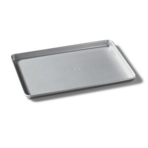 The Rock Wave Medium Baking Sheet, 10" x 15" Rectangular, Heavy Gauge Carbon Steel Construction, Non-Stick, No PFAS, No PFOA, ROCK 10X15" BK SHEET