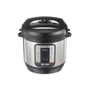 Hamilton Beach QuikCook Pressure Cooker, Multifunction, True Slow Technology, 34508C, 8 Quarts