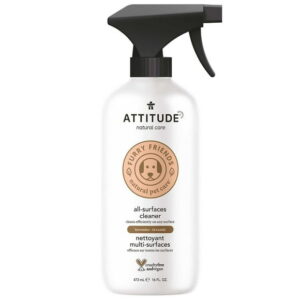 ATTITUDE Furry Friends, All-Surfaces Cleaner, Lavender, Pet cleaning products, Dog cleaning products, 473 mL
