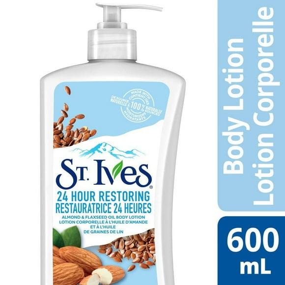 St Ives Almond & Flaxseed Oil Body Lotion, 600 ml Body Lotion