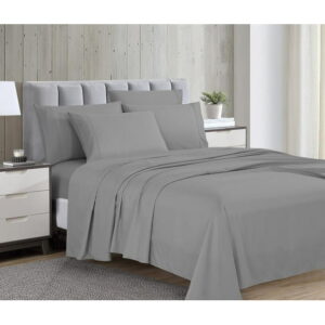 Grey Label 1800 Series Microfiber Sheet Set with Bonus Pillowcases
