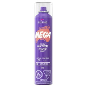 Aussie Mega Flexible Hair Spray for Curly Hair, Straight Hair, and Wavy Hair, 283G