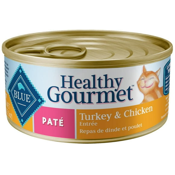 BLUE Healthy Gourmet Paté Turkey & Chicken Entrée Wet Cat Food