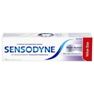 Sensodyne Multi-Action plus Whitening Sensitivity Toothpaste, 135 mL