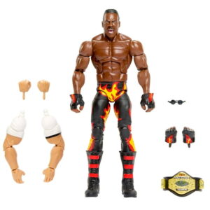 WWE Monday Night War Elite Collection Booker T Action Figure with Accessories & Build-a-Figure Parts - Walmart Exclusive