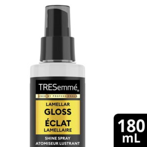 TRESemmé Shine Spray Lamellar Gloss for Lasting Brilliance and High Definition Finish, 180mL