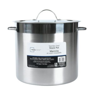 Mainstays 20QT Stainless Steel Stockpot, MS 20QT Stockpot