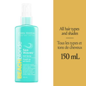 John Frieda Beach Blonde Sea Waves Salt Spray, Texturizing Spritz (Made in Canada), 150 mL
