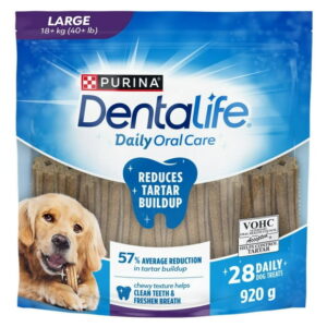 DentaLife Daily Oral Care, Large Breed, Dental Dog Treats, 587-920 g