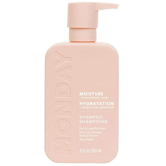 MONDAY Haircare MOISTURE Shampoo with Hyaluronic Acid & Shea Butter for Dry & Dull Hair 354 mL, 354 mL