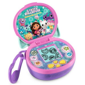 LeapFrog Gabby's Dollhouse MerCat & Me On-the-Go With 4 Games - English Version, 3+ Years