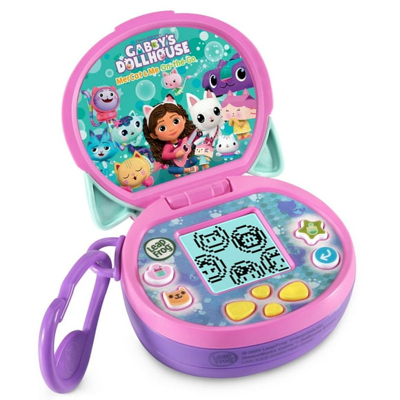 LeapFrog Gabby's Dollhouse MerCat & Me On-the-Go With 4 Games - English Version, 3+ Years