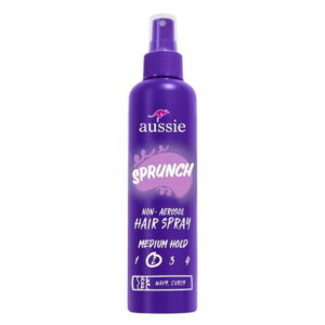 Aussie Sprunch Non-Aerosol Hair Spray for Curly Hair and Wavy Hair, 8.5 fl oz