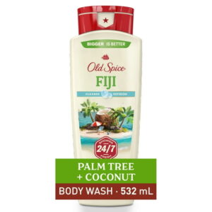 Old Spice Men's Body Wash Fiji with Palm Tree, 532 mL