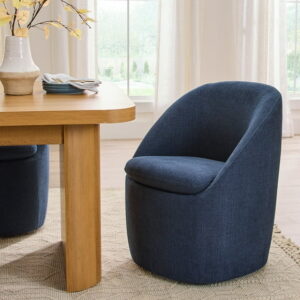 Better Homes & Gardens Mira Everywhere Dining Chairs, Blue, Chair