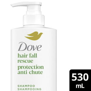 Dove Hair Fall Rescue Shampoo for Fragile Hair, with Liquid Bio-Protein Care, 530mL, 530 ML