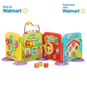 VTech Baby 4-in-1 Steps & Stages Activity Center With Movable Panels - Walmart Exclusive - English Version, 3+ Months