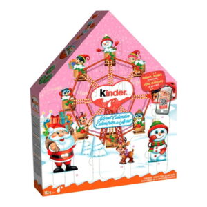 KINDER 2025 Advent Calendar, 24 Assorted Chocolates, Pink Edition, 182g, 182g