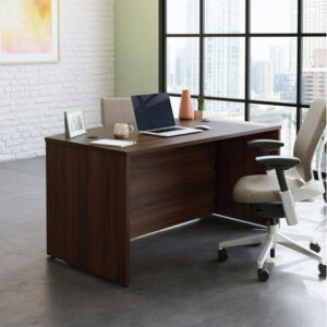 Sauder Affirm Desk in Noble Elm Finish