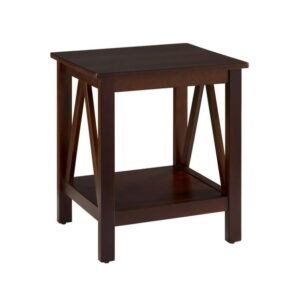Edgewood Antique Tobacco End Table