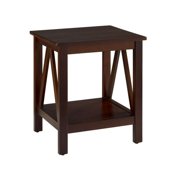 Edgewood Antique Tobacco End Table