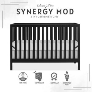 Dream On Me Synergy MOD Crib, Made with Sustainable New Zealand Pinewood, Convertible Crib
