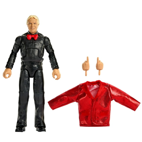 WWE Elite Legends Bobby The Brain Heenan Action Figure & Accessories, Series 29 6-inch Collectible