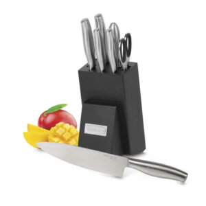 Cuisinart - 8 PC Nitrogen Infused Stainless Steel Knife Block Set, 8-Piece