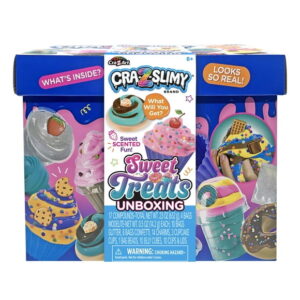 CRA-Z-SLIMY Unboxing Sweet Treats Slime Kit, For Ages 6+. Great holiday gift idea.