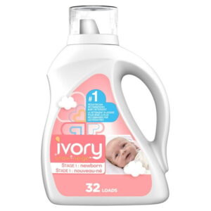 Ivory Snow 1 Newborn Baby Liquid Laundry Detergent, 1.36L