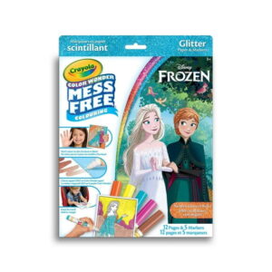 Crayola Color Wonder Mess-Free Glitter Paper & Markers Kit, Disney Frozen, Mess free Frozen Colouring