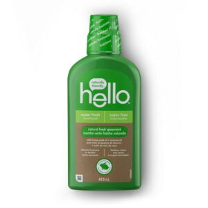 hello super fresh mouthwash, 473mL
