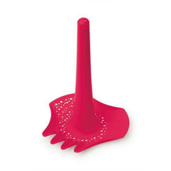 Quut - Triplet - 4-in-1 Beach Toy: Shovel, Rake, Sifter, and Funnel - Multifunctional Sand Tool for Kids - Fun & Easy Sand Structures - Dig, Sift, Rake, and Funnel Water for Sand Art