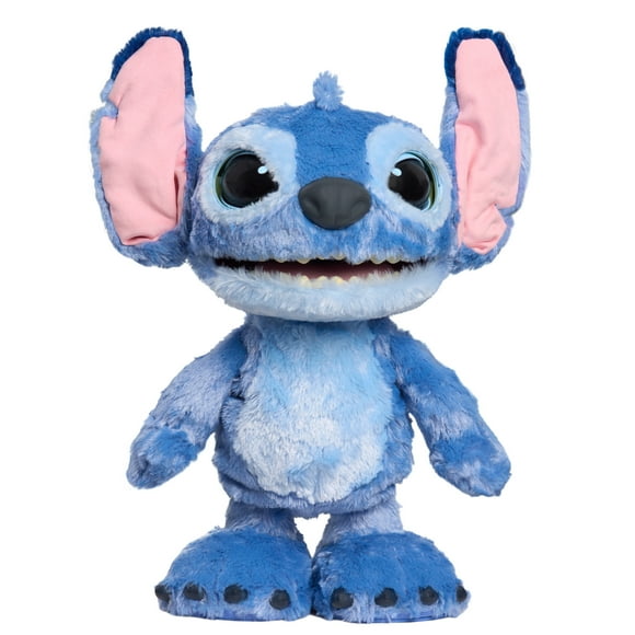 Disney Stitch Ultimate Stitch Interactive 43 cm Plush Toy, 100+ Sounds & Reactions, Kids Ages 3 and up