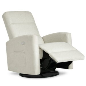 Dream On Me Berkley Upholstered Glider / Power Recliner / Swivel Glider / Easy assembly Glider Chair